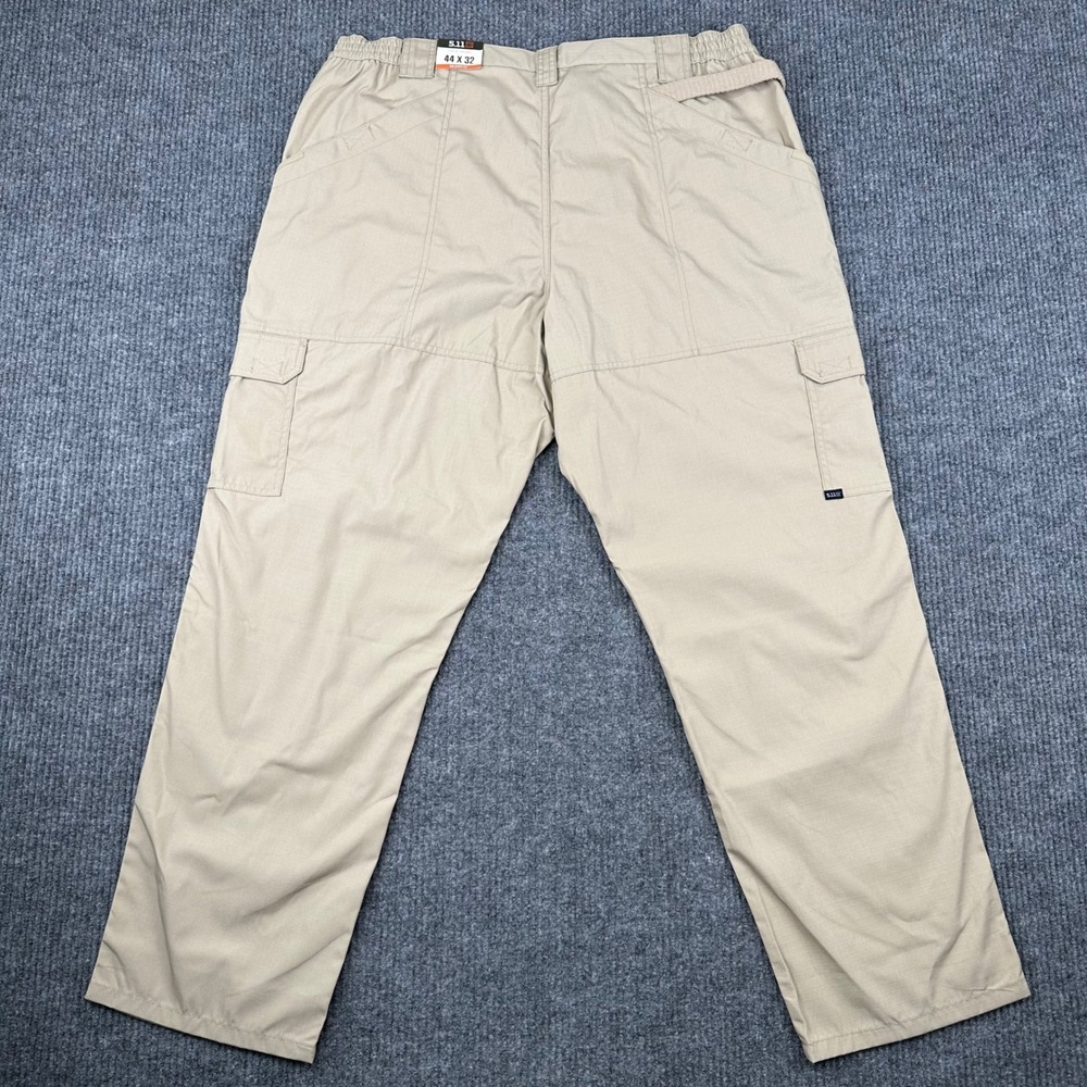5.11 Tactical Taclite Pro Pants Mens 44x32 Khaki Tan Ripstop Cargo NWT - Picture 2 of 16